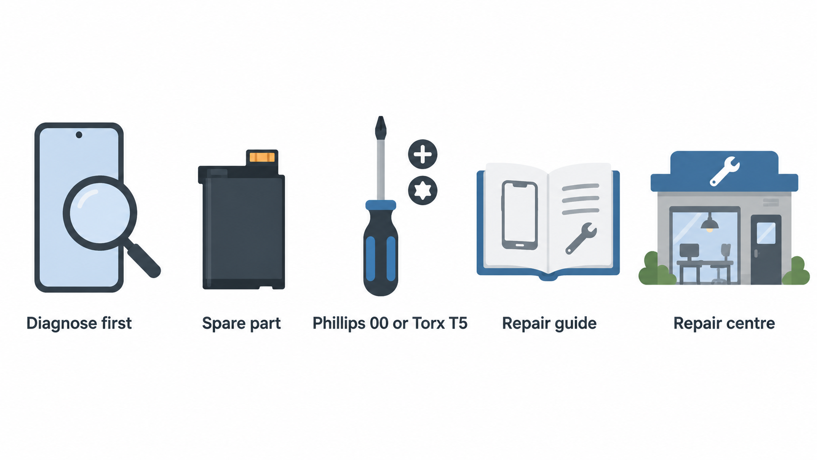 Show the three essentials the section lists for DIY repair work.